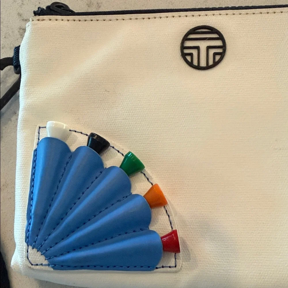 Tory Burch Ivory Wristlet- Tory Burch Golf ⛳️ - Picture 2 of 4